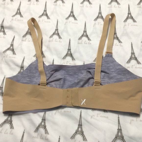 Knix Evolution Reversible Bra Sz 5 Beige/Grey Heather - Picture 4 of 7